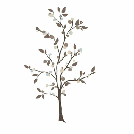 COMFORTCORRECT Mod Tree Peel and Stick Giant Wall Decals CO121128